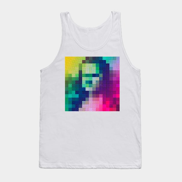 Mona Lisa Tank Top by timegraf